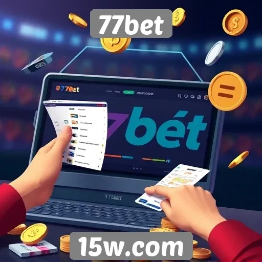 Como funciona o sistema de pagamentos no 77bet